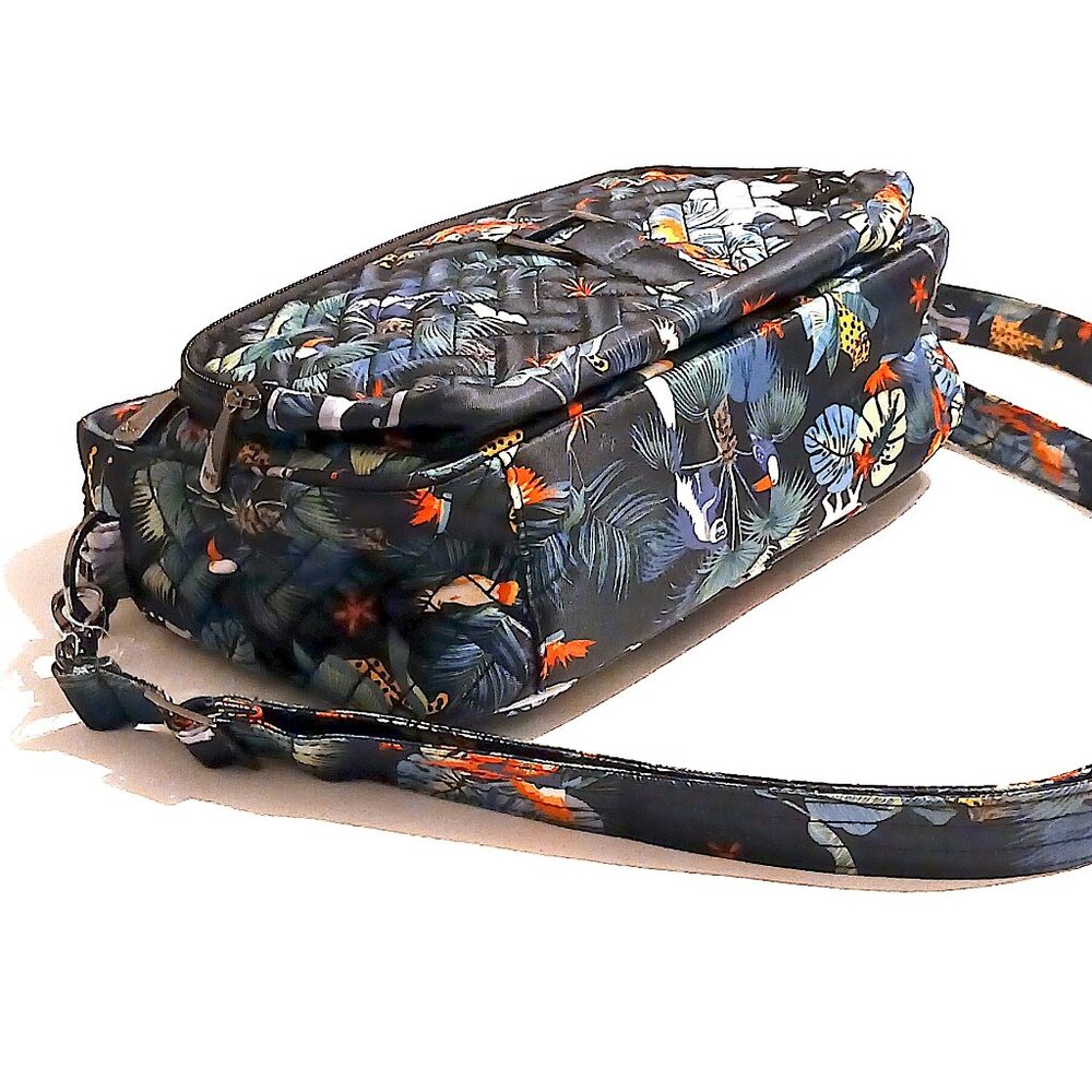 Lug Carousel XL Crossbody Bag – Wildlife Black – RFID, Water Resistant - Picture 8 of 16